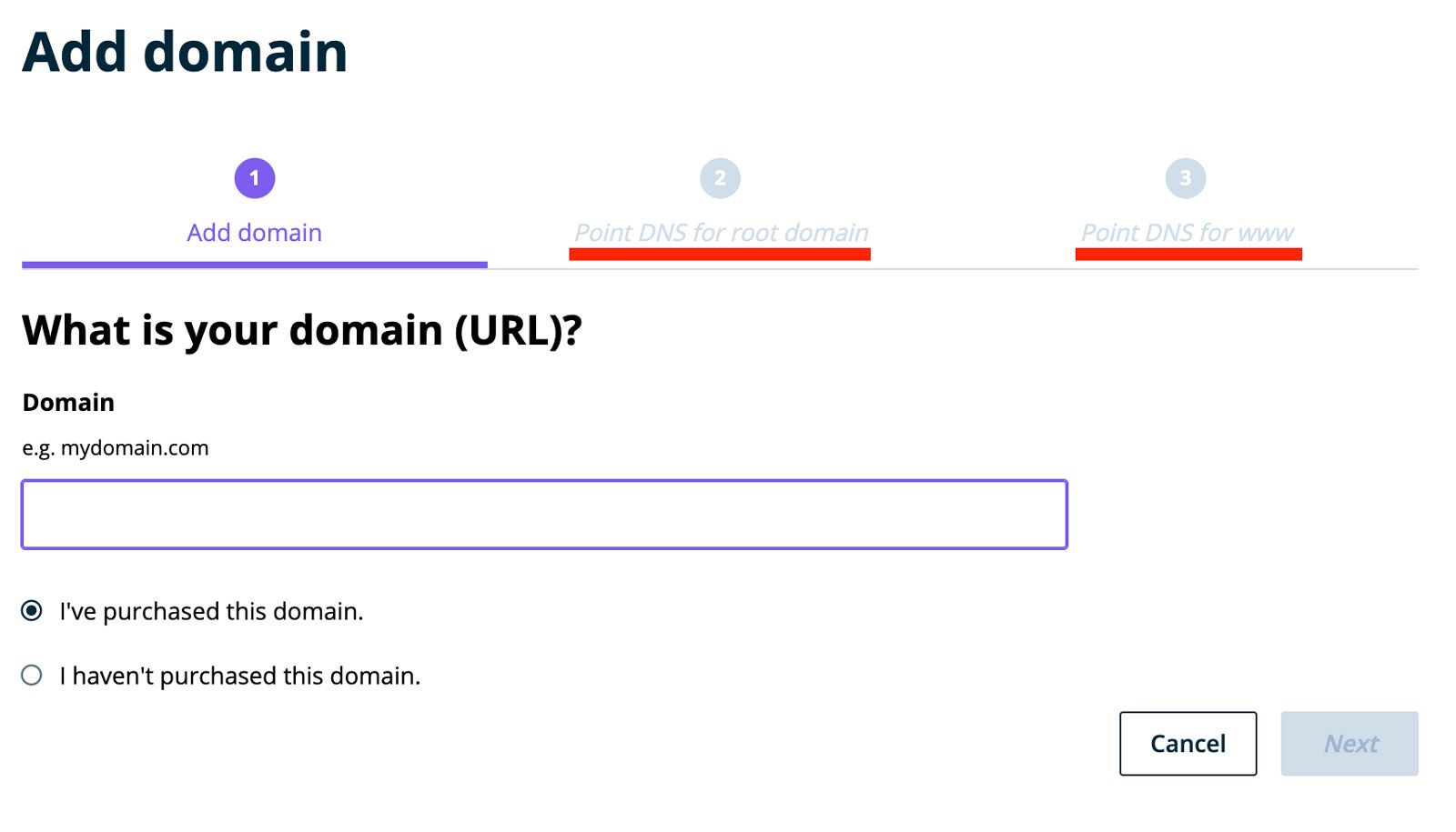 domain url